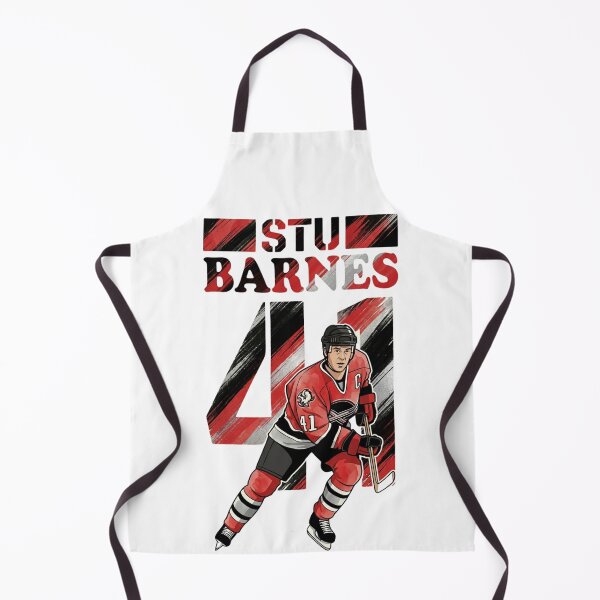 Item preview, Stu Barnes 41 Retro Buffalo Hockey Captain Art designed and sold by Thogan0416.