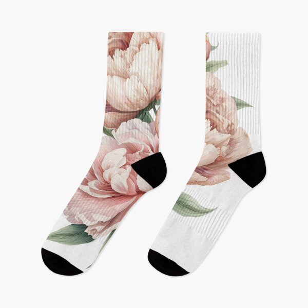 Item preview, Pink peonies watercolor designed and sold by uunaa.