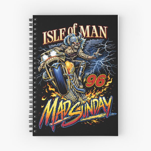 Item preview, Isle of Man Mad Sunday Vintage Motorbike art  designed and sold by manxmotorcycles.
