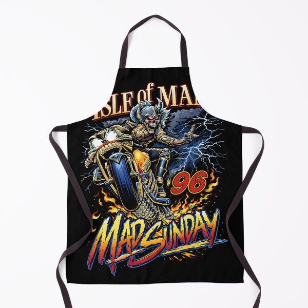 Item preview, Isle of Man Mad Sunday Vintage Motorbike art designed and sold by manxmotorcycles.