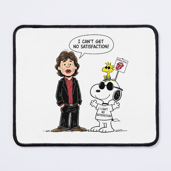 Item preview, Mick Jagger x Snoopy I Can't Get No Satisfaction designed and sold by Peggy D Schafer.