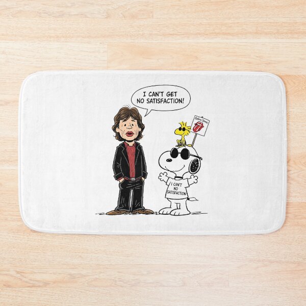 Item preview, Mick Jagger x Snoopy I Can't Get No Satisfaction designed and sold by Peggy D Schafer.