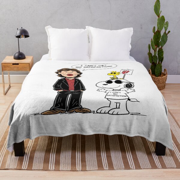 Item preview, Mick Jagger x Snoopy I Can't Get No Satisfaction designed and sold by Peggy D Schafer.