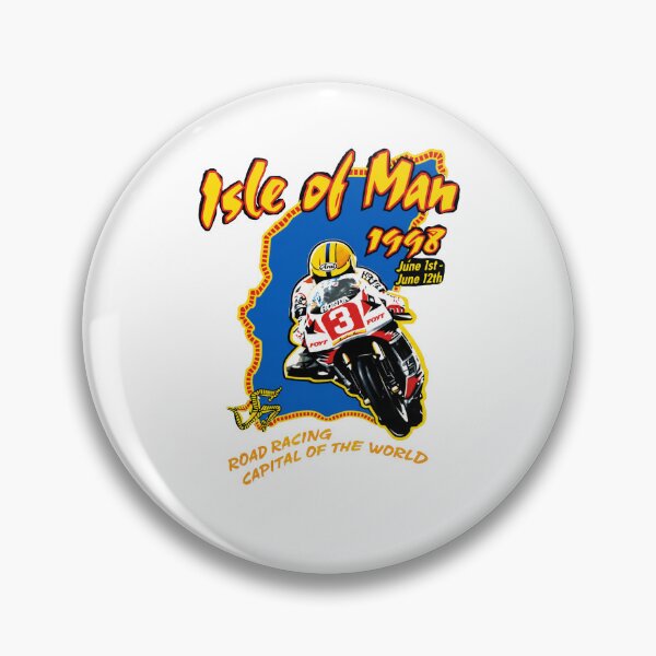 Item preview, Isle of Man Mountain Course Vintage 1998 style Road Racing designed and sold by manxmotorcycles.