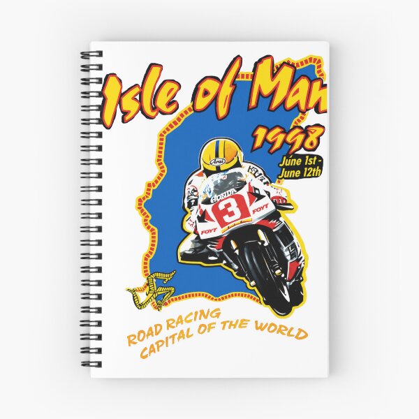 Item preview, Isle of Man Mountain Course Vintage 1998 style Road Racing designed and sold by manxmotorcycles.
