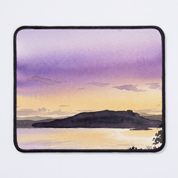Item preview, Hamilton Island Sunset, Australia — Watercolour Style designed and sold by InkAndLatitude.