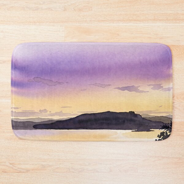 Item preview, Hamilton Island Sunset, Australia — Watercolour Style designed and sold by InkAndLatitude.
