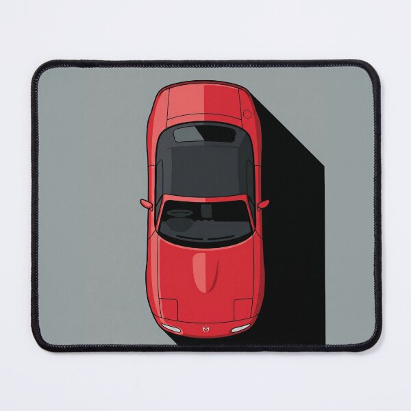 Item preview, Classic Mazda Miata MX5 NA Roadster Top View Vector Illustration designed and sold by Motorline44.