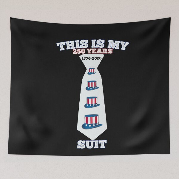 Item preview, This Is My 250 Years Suit Funny Patriotic designed and sold by SharpThreadZ.
