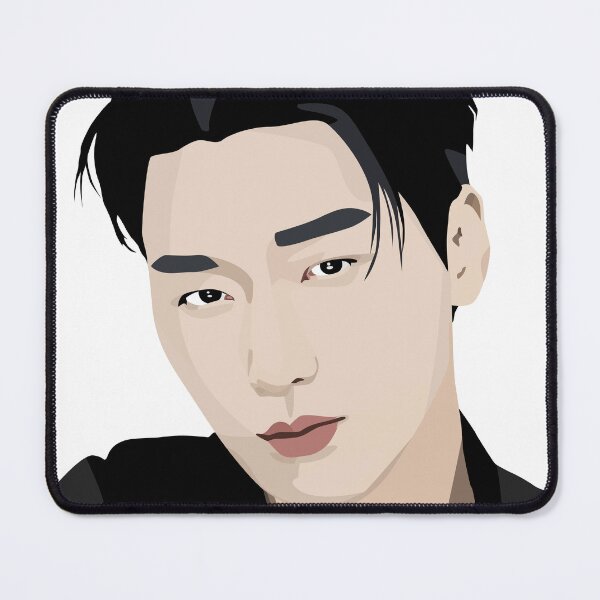 Item preview, San Ateez in a stunning digital art vector portrait designed and sold by Aome22.