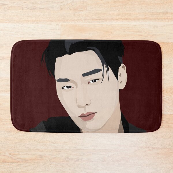 Item preview, San Ateez in a stunning digital art vector portrait designed and sold by Aome22.