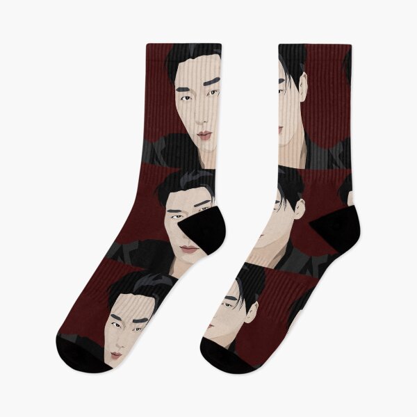 Item preview, San Ateez in a stunning digital art vector portrait designed and sold by Aome22.