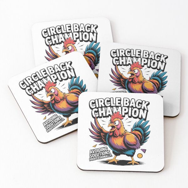 Item preview, Circle Back Champion - Avoiding Solutions Professionally designed and sold by Lopez-Design.