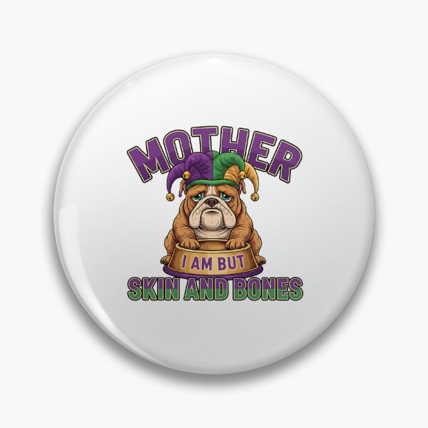Item preview, fat lazy bulldog meme mardi gras funny dog design designed and sold by ArtDesignTp.