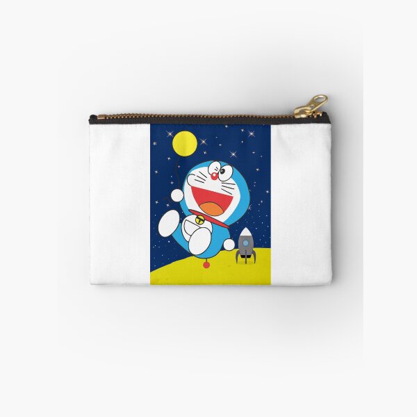 Item preview, Cute Blue Robot Cat Space Adventure Kids Cartoon Design designed and sold by ArtsyExplorer.