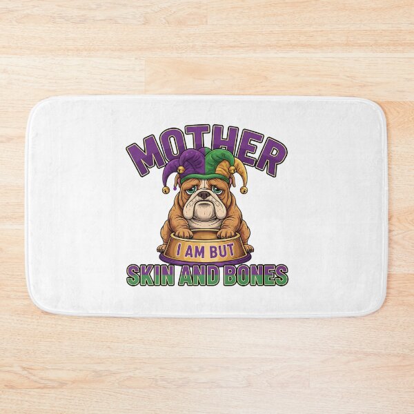 Item preview, fat lazy bulldog meme mardi gras funny dog design designed and sold by ArtDesignTp.