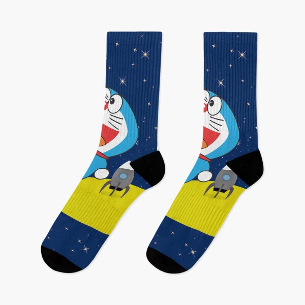 Item preview, Cute Blue Robot Cat Space Adventure Kids Cartoon Design designed and sold by ArtsyExplorer.