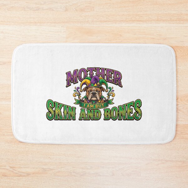 Item preview, funny chonky bulldog mardi gras lazy dog meme art designed and sold by ArtDesignTp.