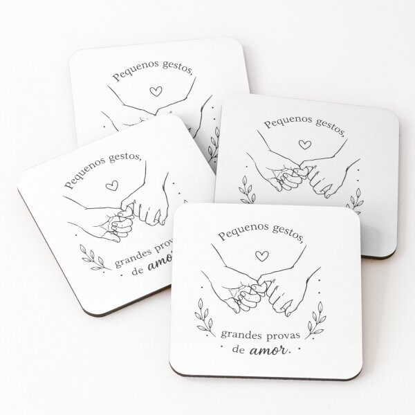 Item preview, Small Gestures, Great Proofs of Love | Romantic Minimalist Design designed and sold by MotivArtes.