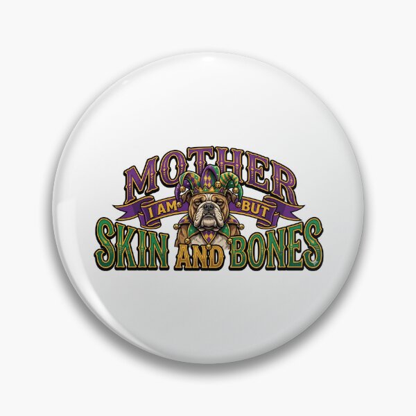 Item preview, lazy bulldog meme funny fat dog mardi gras art designed and sold by ArtDesignTp.
