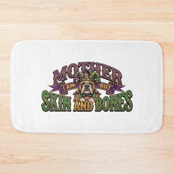 Item preview, lazy bulldog meme funny fat dog mardi gras art designed and sold by ArtDesignTp.