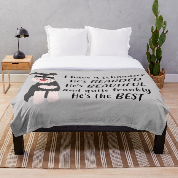 Item preview, Bearded Beautiful Schnauzer - Schnauzer Dad Gift designed and sold by Petensity.
