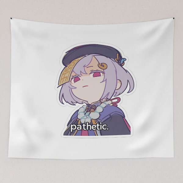 Item preview, Qiqi Pathetic Meme - Funny Genshin Impact Gacha designed and sold by wamdahcreative.