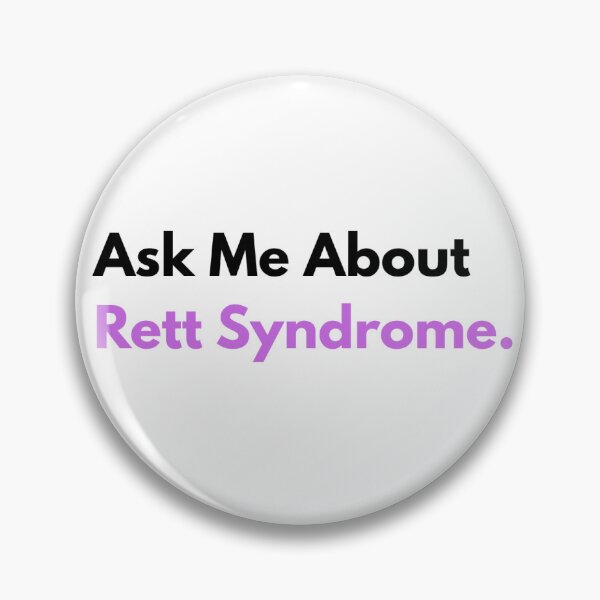 Item preview, Ask Me About Rett Syndrome designed and sold by rettangels.