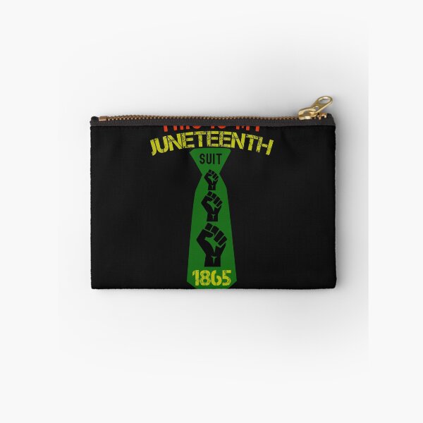 Item preview, This Is My Juneteenth Suit Black Pride Tie designed and sold by SharpThreadZ.