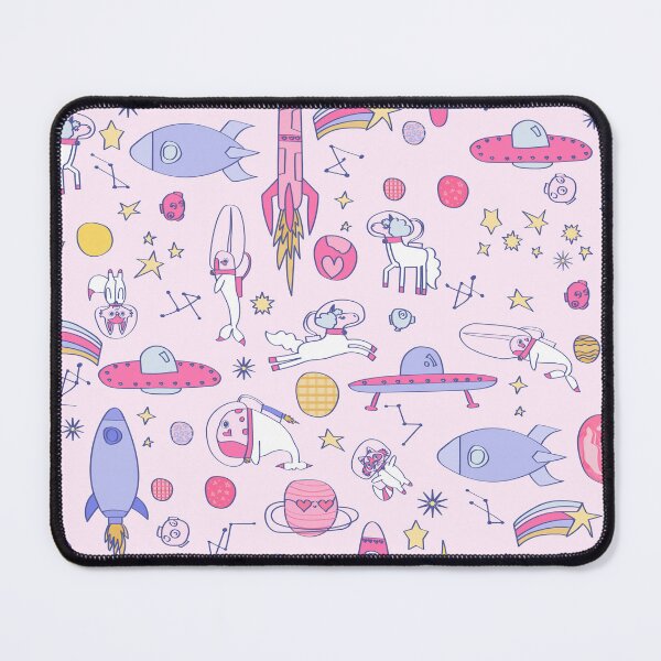 Item preview, astronaut Narwhal Raccoon Unicorn ufo sci-fi spaceship designed and sold by Gossip Rag.