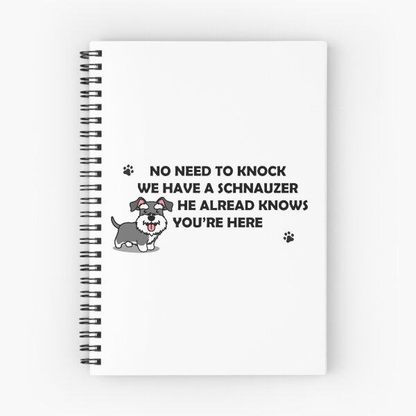 Item preview, Schnauzer Always on Duty - Funny Schnauzer Owner Gift designed and sold by Petensity.