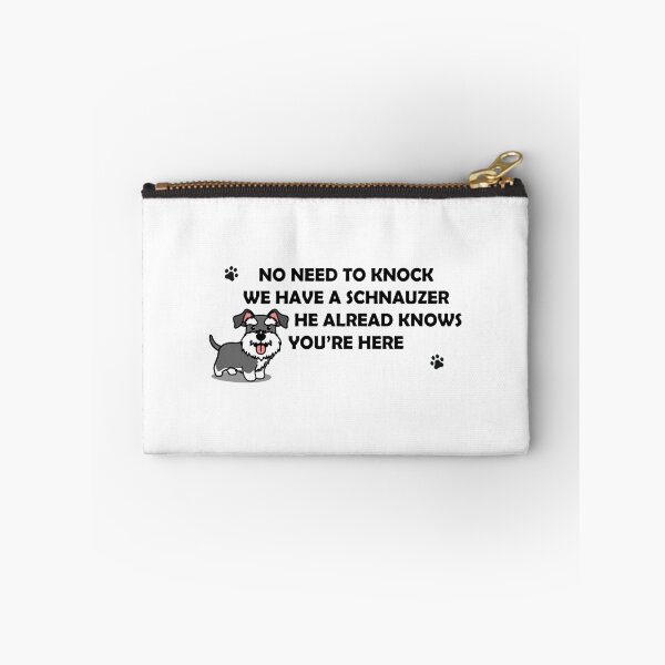 Item preview, Schnauzer Always on Duty - Funny Schnauzer Owner Gift designed and sold by Petensity.