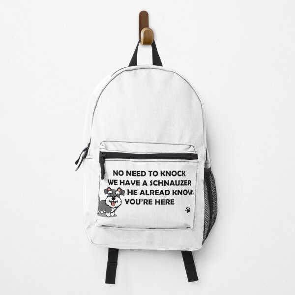 Item preview, Schnauzer Always on Duty - Funny Schnauzer Owner Gift designed and sold by Petensity.