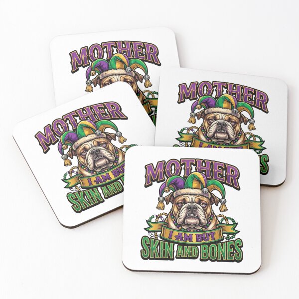 Item preview, fat bulldog meme funny lazy dog mardi gras design designed and sold by ArtDesignTp.
