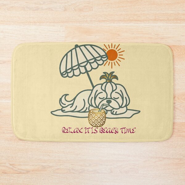 Item preview, Relaxing Shih Tzu Summer Vibes designed and sold by BLUESKY11a.
