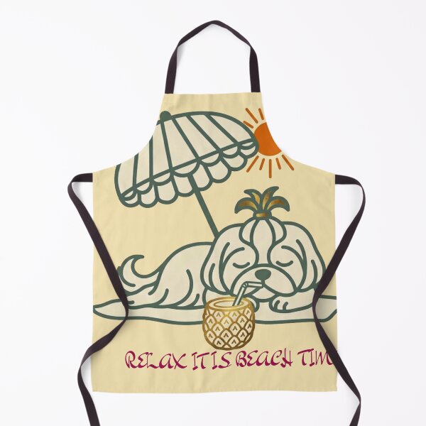 Item preview, Relaxing Shih Tzu Summer Vibes designed and sold by BLUESKY11a.