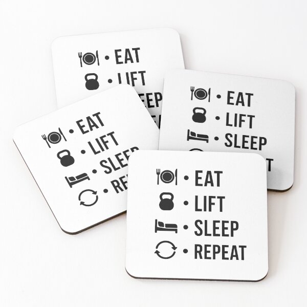 Item preview, Eat Lift Sleep Repeat designed and sold by INVITOARTE.