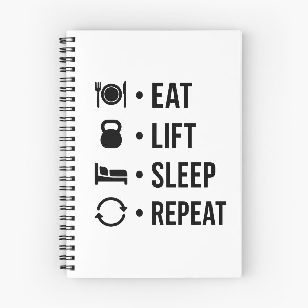 Item preview, Eat Lift Sleep Repeat designed and sold by INVITOARTE.