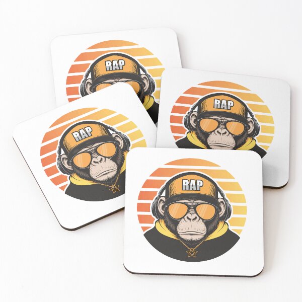 Item preview, Monkey Rap Pop Art designed and sold by Artimax-Studio.