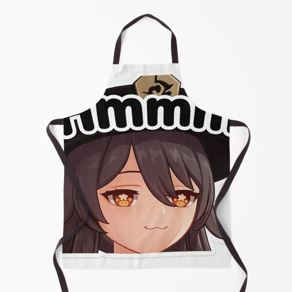 Item preview, Hu Tao "Hmmm" Thinking Face - Cute Genshin Impact Anime designed and sold by wamdahcreative.
