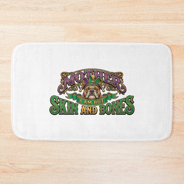Item preview, funny mardi gras bulldog lazy fat dog meme design designed and sold by ArtDesignTp.