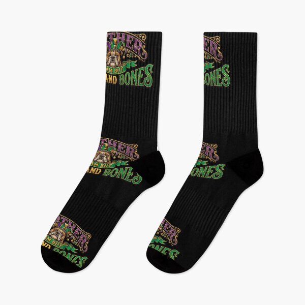 Item preview, funny mardi gras bulldog lazy fat dog meme design designed and sold by ArtDesignTp.