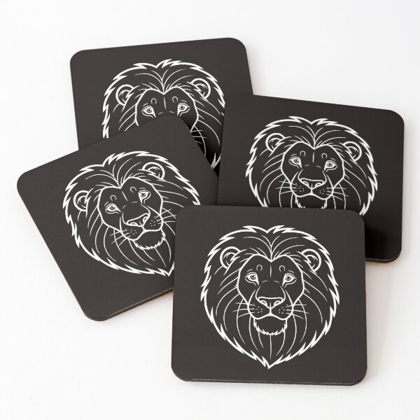 Item preview, Majestic Lion Head Wildlife Illustration designed and sold by ArtPer-design.