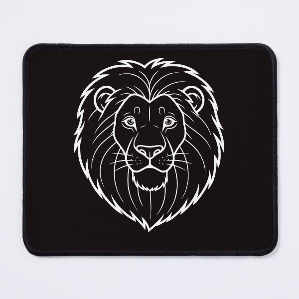Item preview, Majestic Lion Head Wildlife Illustration designed and sold by ArtPer-design.