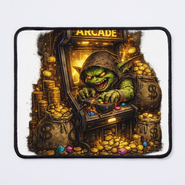 Item preview, Goblin Arcade Treasure Gamer designed and sold by neonvael.