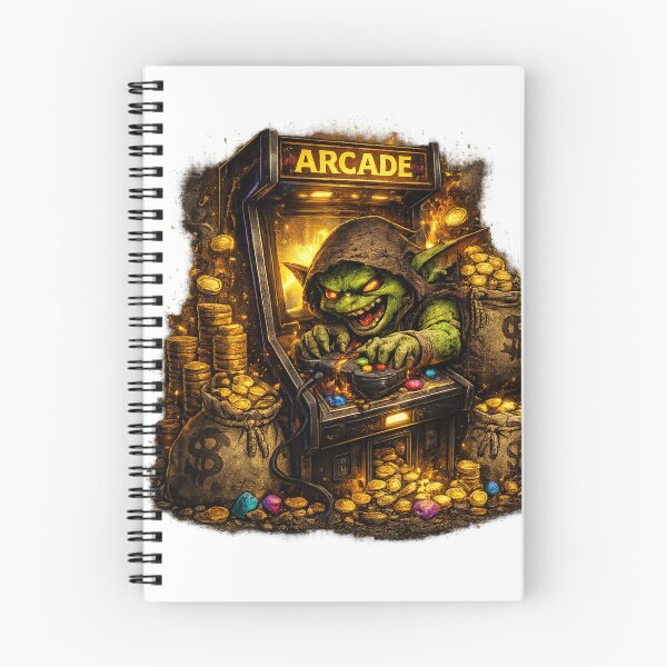 Item preview, Goblin Arcade Treasure Gamer designed and sold by neonvael.