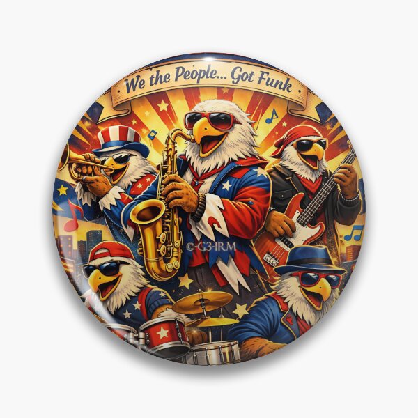 Item preview, Funky Feathers – We The People Got Funk | © G3‑IRM designed and sold by ©-G3'SS-IRM.