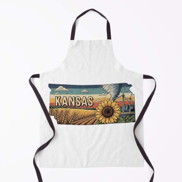 Item preview, Kansas State Pride Retro Travel Design designed and sold by NCalNoveltees.