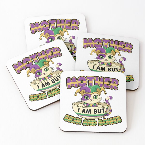 Item preview, funny bulldog mama mardi gras chubby dog meme art designed and sold by ArtDesignTp.