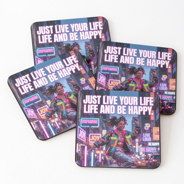 Item preview, Just live your life and be happy designed and sold by  ViralVisionsCreating .